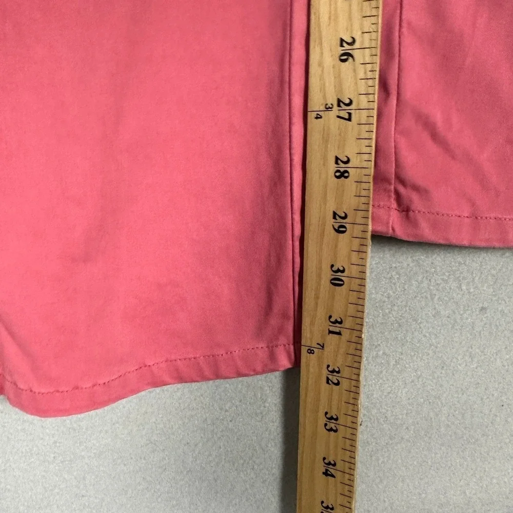 Peter Millar Pants Mens 32x32 Pink 5 Pocket Straight Leg Golf Casual Jean Cut